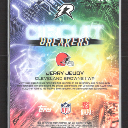 2026 Topps Resurgence Circuit Breakers Jerry Jeudy /425 #CB-19