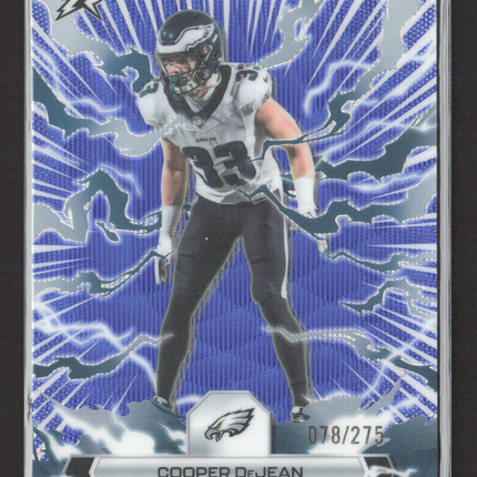 2026 Topps Resurgence Cooper DeJean #82 Blue 078/275