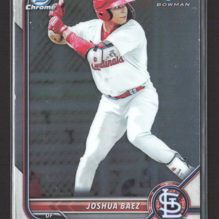 2022 Bowman Chrome Joshua Baez #BCP-112 1st Bowman