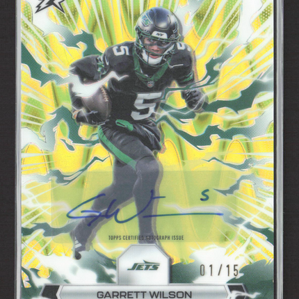 2026 Topps Resurgence Garrett Wilson #77 01/15 Auto