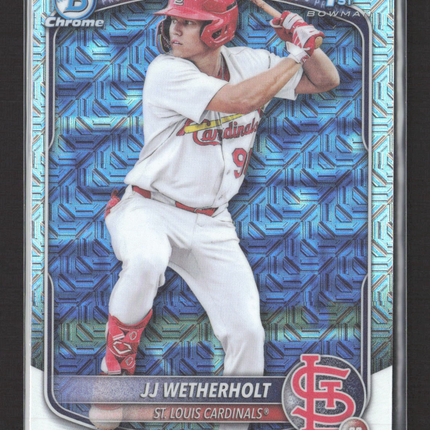 2025 Bowman Chrome JJ Wetherholt #BCP-22 Mega Box Mojo Refractor