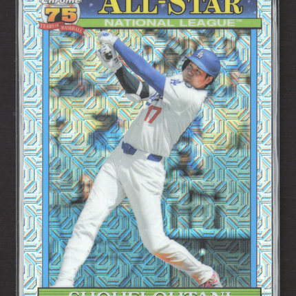 2026 Topps Chrome Update Shohei Ohtani #91ASC-50 Mega Box Mojo Refractor