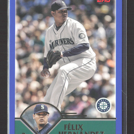2023 Topps Félix Hernández #212 Blue