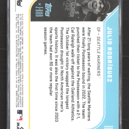 2023 Topps J-Rod Show Julio Rodríguez #H-4