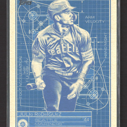 2024 Topps Superstar Blueprint Julio Rodriguez #SB-6