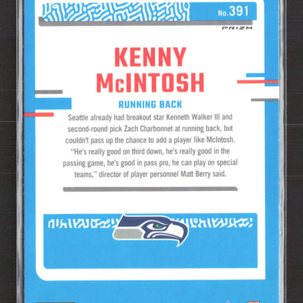 2023 Panini Donruss Optic Kenny McIntosh #391 Pink