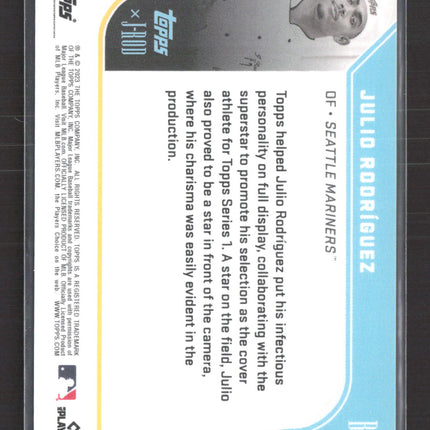 2023 Topps x J-Rod Julio Rodríguez #B-3