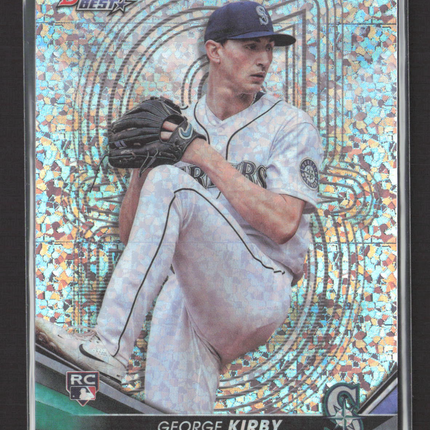2022 Bowman's Best George Kirby #69 Mini-Diamond Refractor 197/299 RC