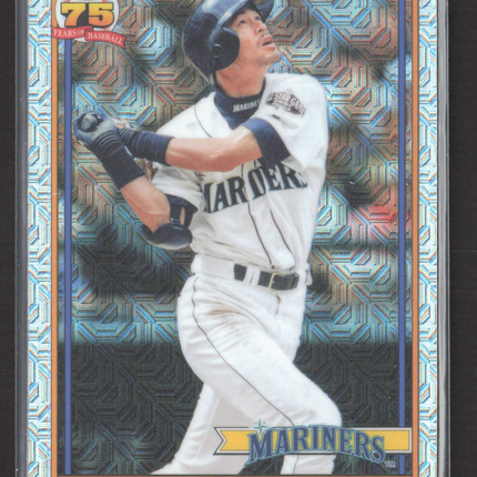2020 Topps Chrome 75 Years of Baseball Ichiro #91C-25 Mojo Refractor
