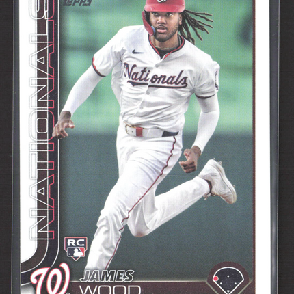 2025 Topps Series One James Wood #181 RC
