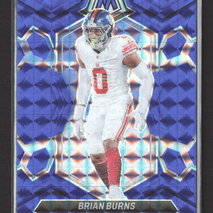 2024 Panini Mosaic Brian Burns #167 Blue 05/99