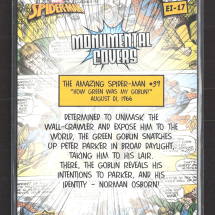 2023 Upper Deck Marvel Spider-Man Metal Universe #EI-17