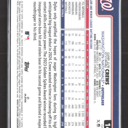 2025 Topps Chrome Dylan Crews #146 X-Fractor