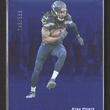 2024 Panini Prestige Football Richard Sherman #273 Xtra Points Blue 148/599