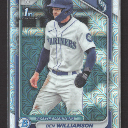 2024 Bowman Chrome Ben Williamson #BCP-67 Mojo Refractor