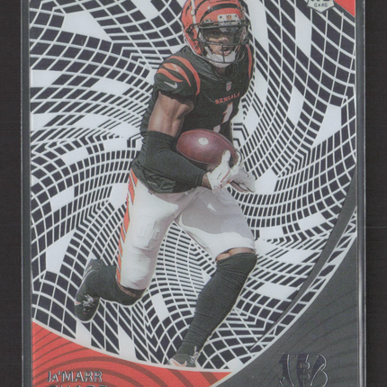 2022 Panini Chronicles Clear Vision Football Ja'Marr Chase #CVR-5 RC