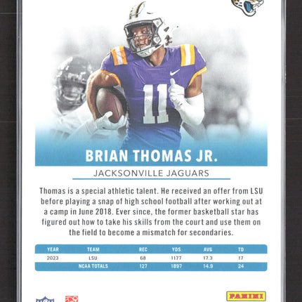 2024 Panini Prestige Football Brian Thomas Jr. #321 Xtra Points Red RC 015/999