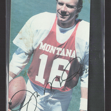 1995 Mervyn's California Joe Montana Collectible Card Rush