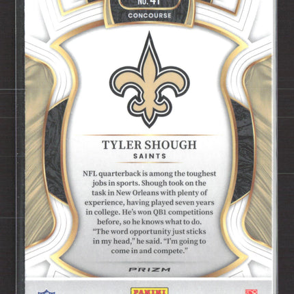 2026 Panini Select Silver Tyler Shough #41 RC