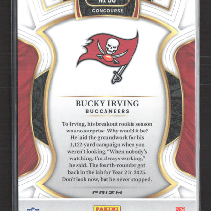 2026 Panini Select Football Bucky Irving #38 Pink Prizm
