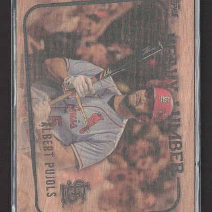 2023 Topps Heavy Lumber Albert Pujols #HL-40