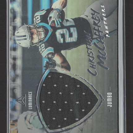 2018 Panini Luminance Christian McCaffrey #2 Jumbo Patch Memorabilia