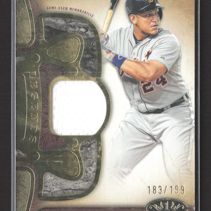 2026 Topps Tier One Miguel Cabrera #TILR-MC 183/199 Game-Used Memorabilia