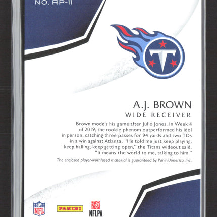 2020 Panini Limited Rookie Phenoms A.J. Brown #RP-11 016/199 Patch