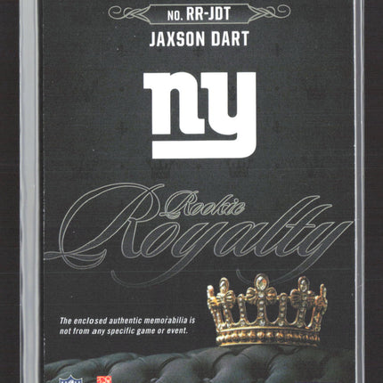 2025 Panini Rookies & Stars Jaxson Dart #RR-JDT RC Memorabilia