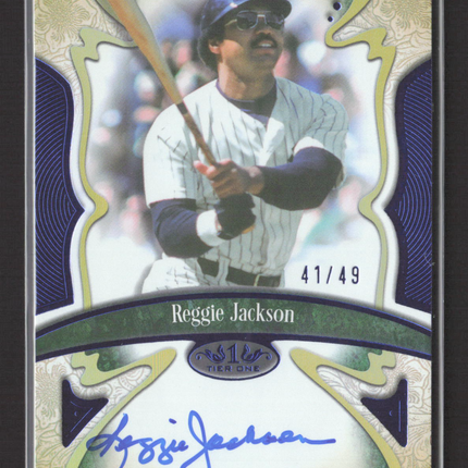 2026 Topps Tier One Reggie Jackson #CA-RJ 41/49 Auto