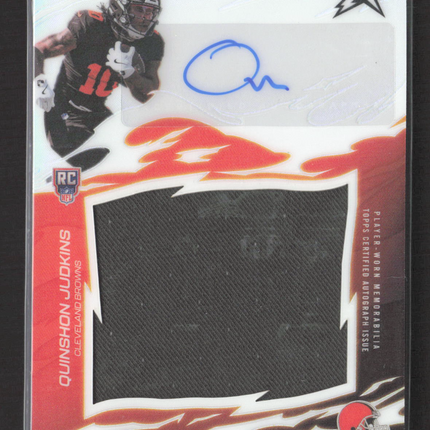 2026 Topps Resurgence Football Quinshon Judkins #RRS-QJ RC Auto