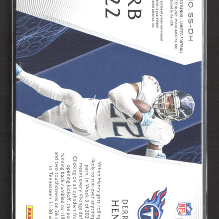 2021 Panini Limited Stadium Stars Derrick Henry #SS-DH Patch 64/90