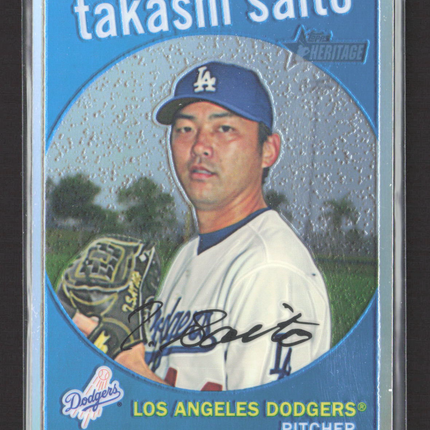 2008 Topps Heritage Chrome Takashi Saito #C240 /559