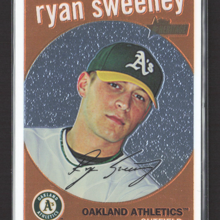 2008 Topps Heritage Chrome Ryan Sweeney #C224 1174/1959