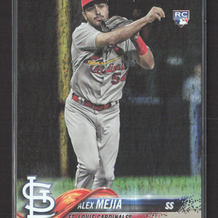 2018 Topps Series 2 Alex Mejia #470 Black RC 100/190