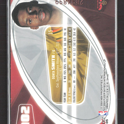 2004 Fleer SkyBox E-XL Donta Smith #102 259/899