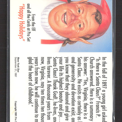 1991 Pro Set Christmas