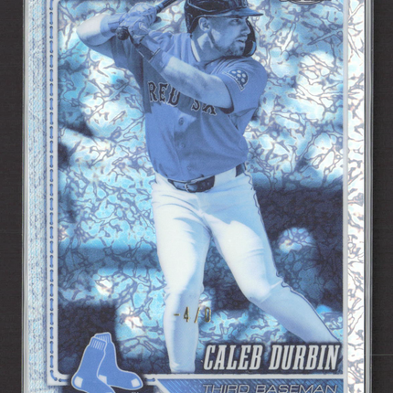2026 Topps Chrome Caleb Durbin #209 Frozen Fractor -4/0