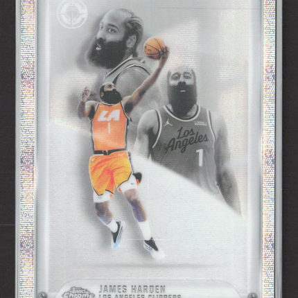 2026 Topps Chrome Glass Canvas James Harden #GC-15