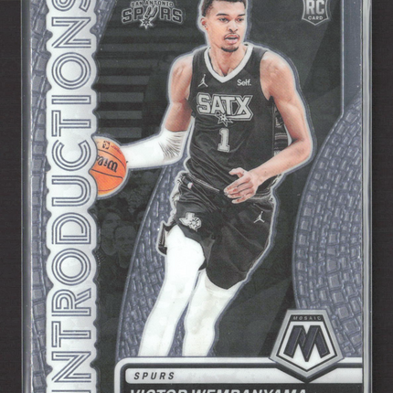2024 Panini Mosaic Introductions Victor Wembanyama #8 RC