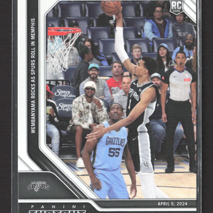 2024 Panini Instant Victor Wembanyama #488 RC /4444