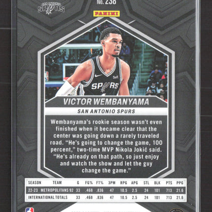 2024 Panini Mosaic Basketball Victor Wembanyama #238 RC