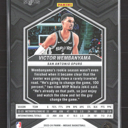 2024 Panini Mosaic Victor Wembanyama #238 RC