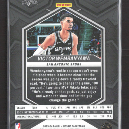 2024 Panini Mosaic Victor Wembanyama #238