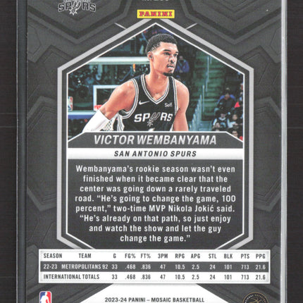 2024 Panini Mosaic Victor Wembanyama #238 RC