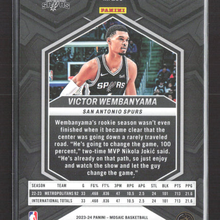 2024 Panini Mosaic Victor Wembanyama #238