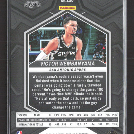 2024 Panini Mosaic Victor Wembanyama #238 RC