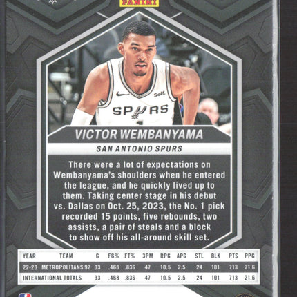 2024 Panini Mosaic Basketball Victor Wembanyama #257 RC