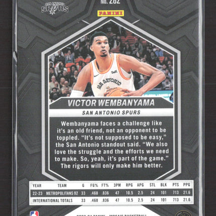 2024 Panini Mosaic Victor Wembanyama #282 RC