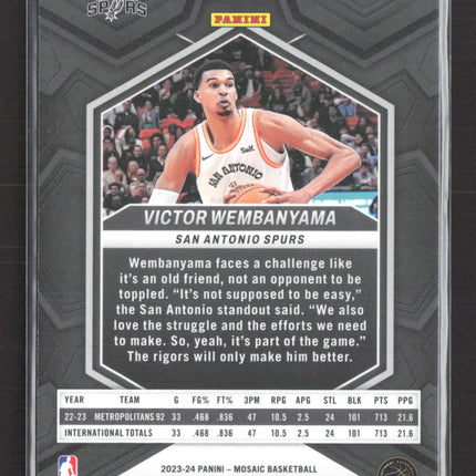 2024 Panini Mosaic Victor Wembanyama #282 RC